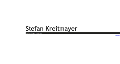 Desktop Screenshot of kreitmayer.com